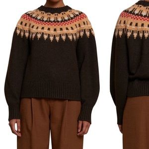 A.L.C. Oakley fair isle sweater
